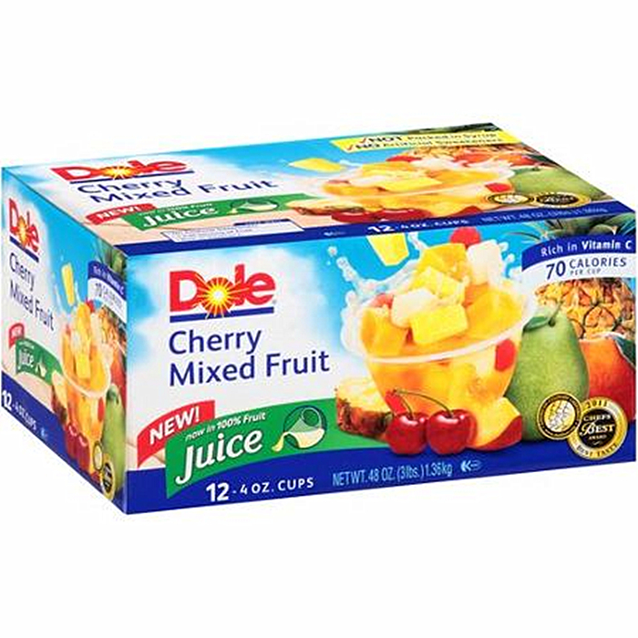 new crop canned fruit cups